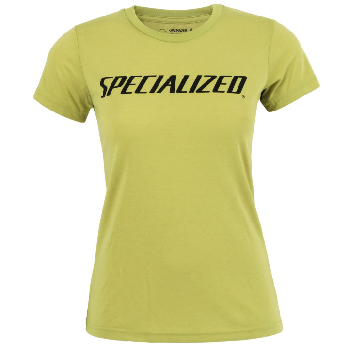 Tricou Ciclism Specialized Wordmark Women - Verde Măslină