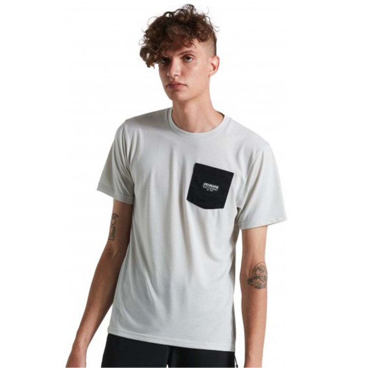 Tricou Ciclism Specialized Pocket S/S Dove Grey