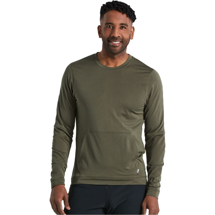 Tricou Ciclism SPECIALIZED Trail Power Grid - Oak Green