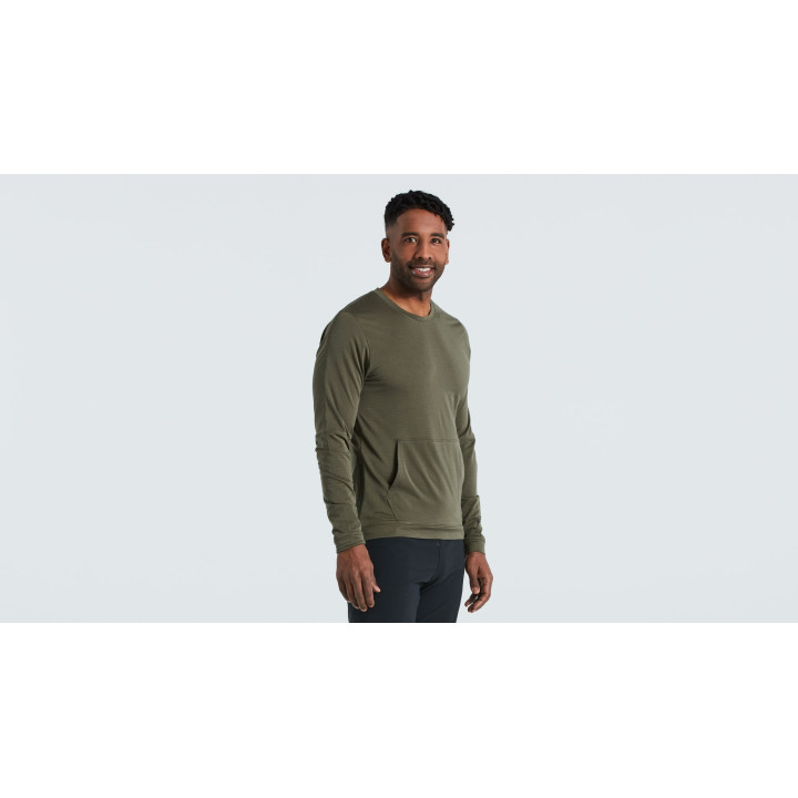 Tricou Ciclism SPECIALIZED Trail Power Grid - Oak Green