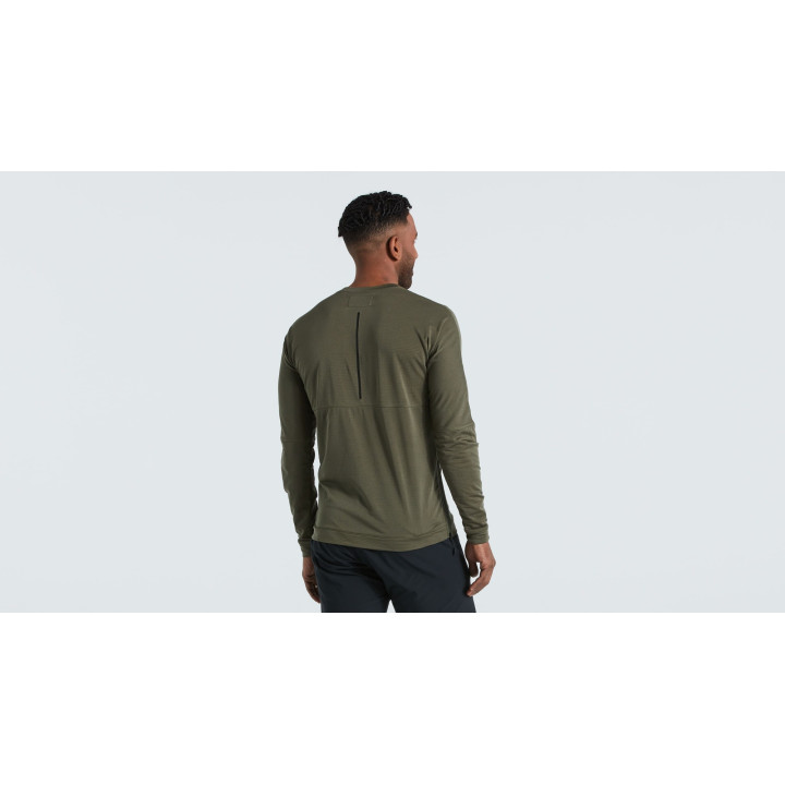 Tricou Ciclism SPECIALIZED Trail Power Grid - Oak Green