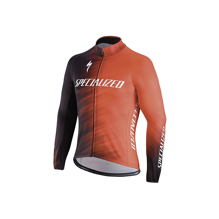 Tricou Ciclism Specialized Therminal SL Team - L/S Roșu