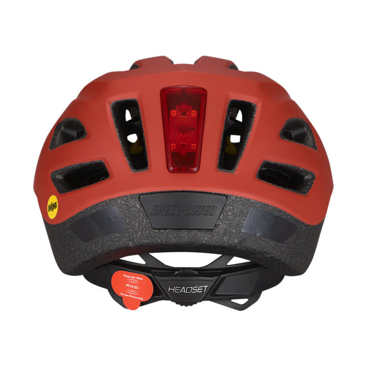 Casca Copii Specialized Shuffle Youth LED - Satin Redwood
