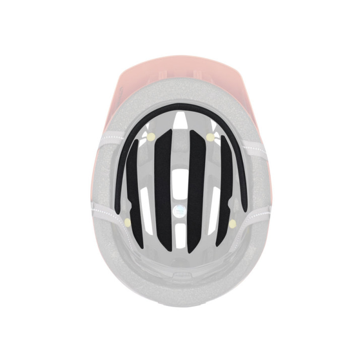 Casca Copii Specialized Shuffle Youth LED - Satin Redwood