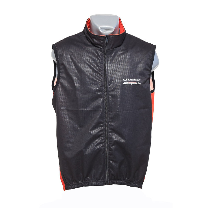 Vesta Ciclism CROSSER Red/Black XL - Protecție și Stil