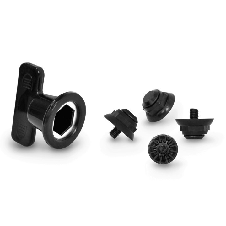 Set MTB FLR Spike parts - 4 șuruburi + cheie