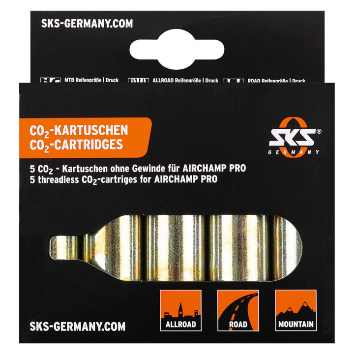 Cartus CO2 SKS fara Filet 16g - 5 buc