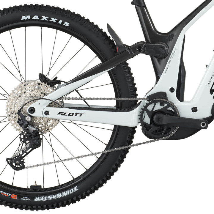 BICICLETA SCOTT ERIDE PATRON 920 CARBON BLACK/PASTEL WHITE