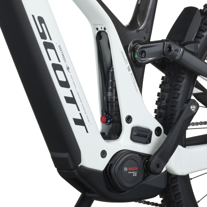 BICICLETA SCOTT ERIDE PATRON 920 CARBON BLACK/PASTEL WHITE
