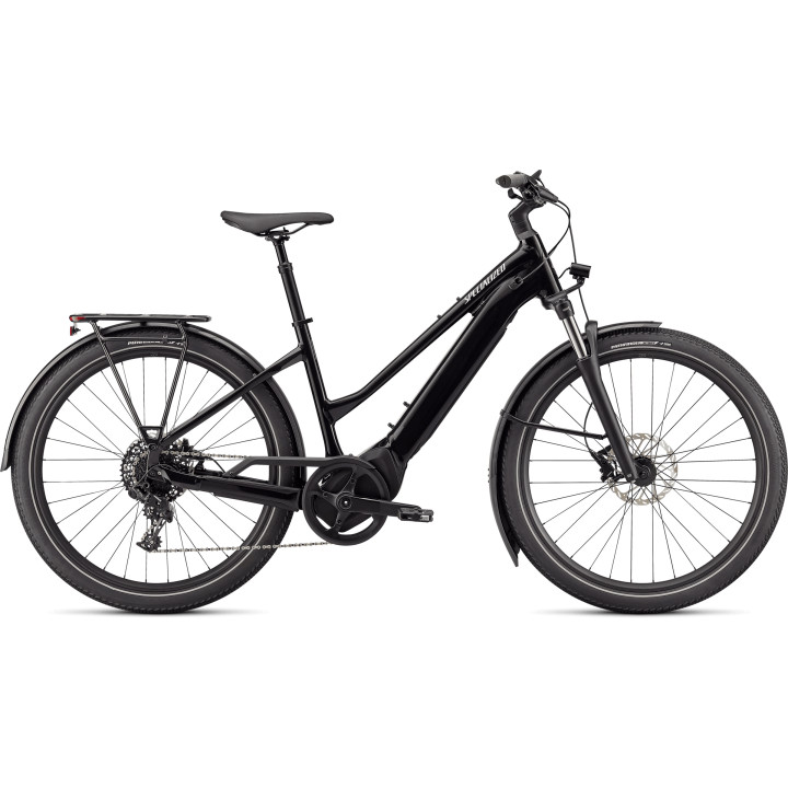 Bicicleta SPECIALIZED Turbo Vado 4.0 Step-Through - Cast Black/Silver Reflective