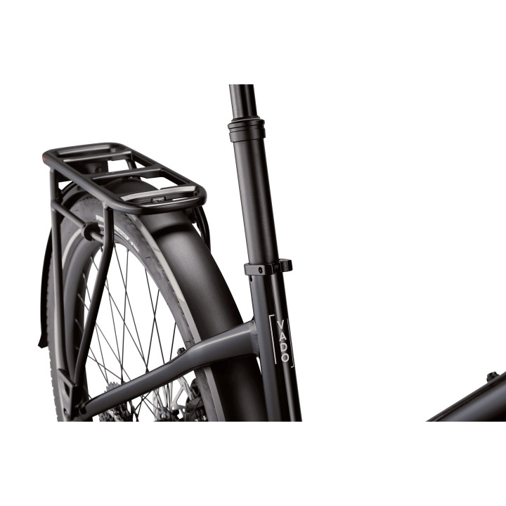 Bicicleta SPECIALIZED Turbo Vado 4.0 Step-Through - Cast Black/Silver Reflective