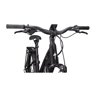 Bicicleta SPECIALIZED Turbo Vado 5.0 Step-Through - Gloss Castblack/Satin Silver Reflective