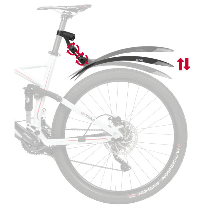 Aparatoare bicicleta ZEFAL Deflector RM90+ Spate