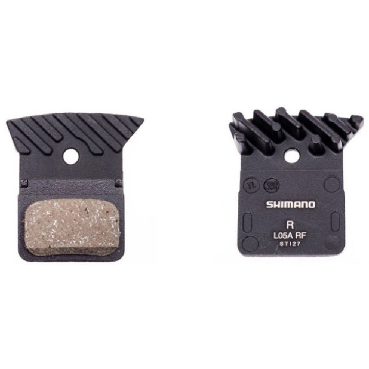 Plăcuțe frână Shimano L05A-RF cu aripioare răcire