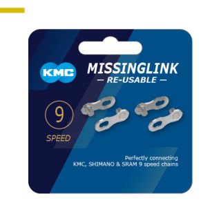 Lanț KMC MISSINGLINK 1,1/128" 9 speed CL566R