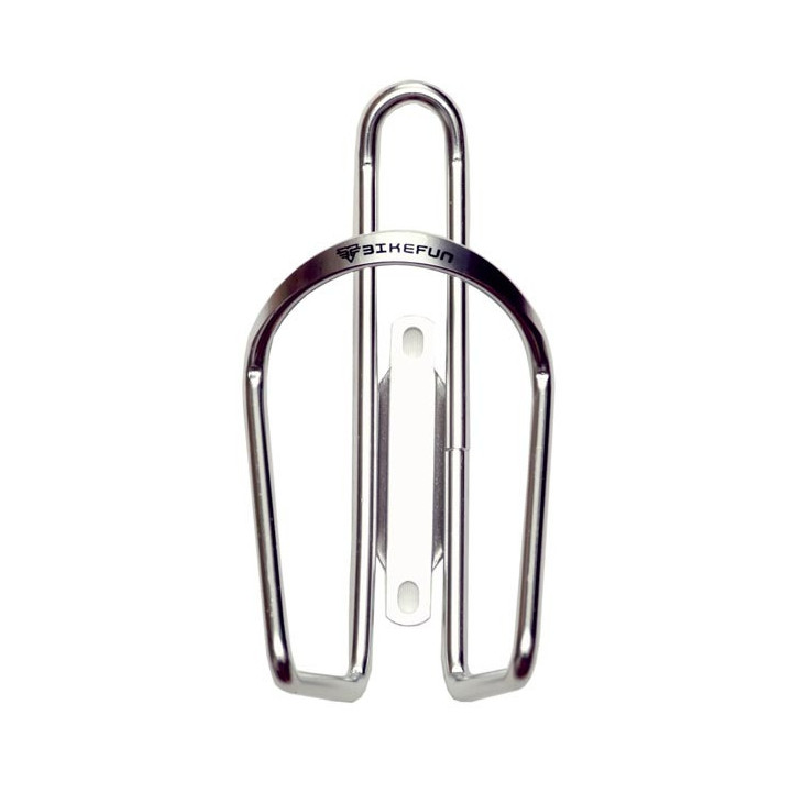 Suport Flacon BIKEFUN Aluminiu Argintiu CL-003A
