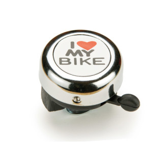 Sonerie BIKEFUN I love argintiu NH-B610SPE
