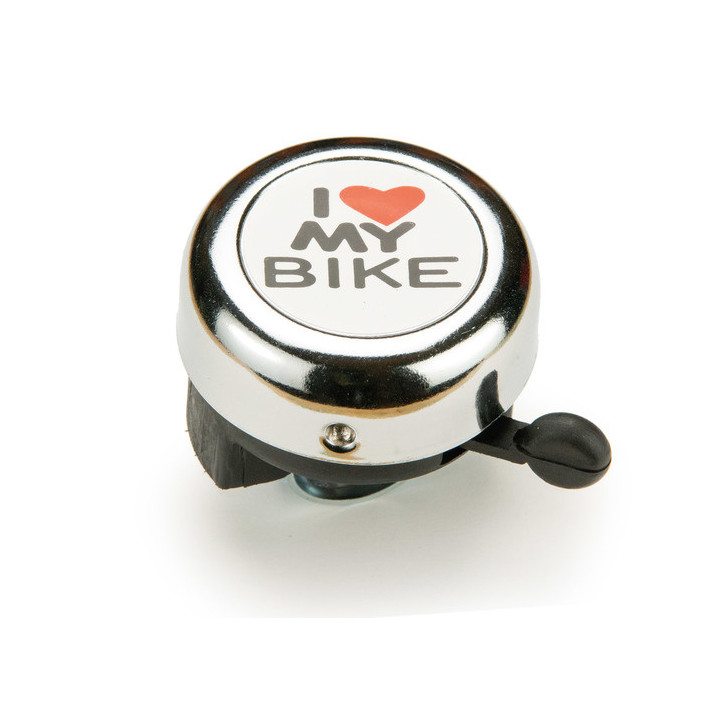 Sonerie BIKEFUN I love argintiu NH-B610SPE