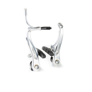 Set frâne-V BIKEFUN V 805 argintiu - 2 perechi