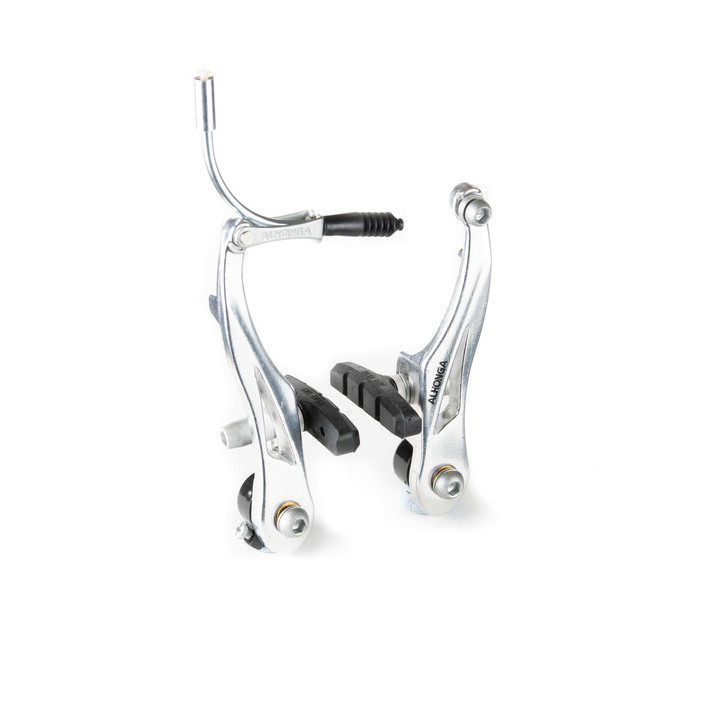 Set frâne-V BIKEFUN V 805 argintiu - 2 perechi