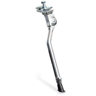 Picior sprijin BIKEFUN aluminiu reglabil argintiu