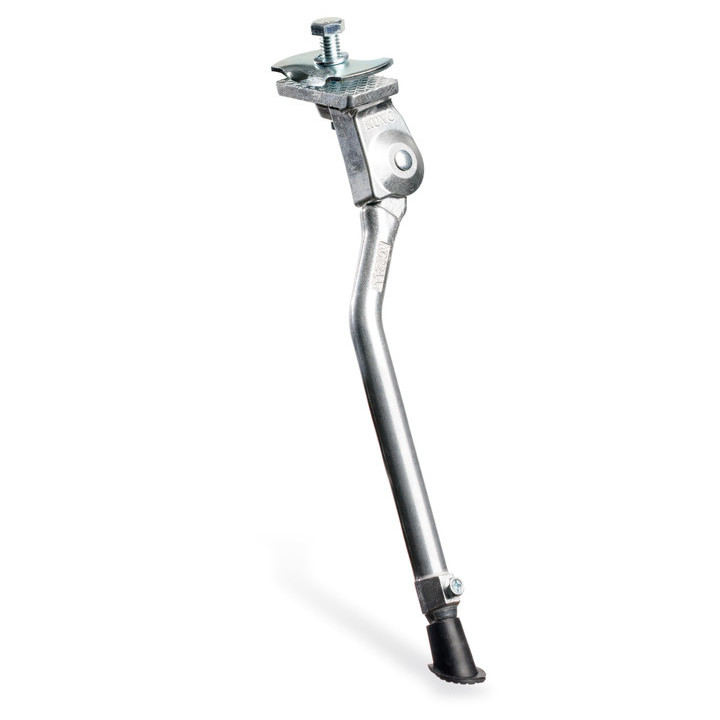 Picior sprijin BIKEFUN aluminiu reglabil argintiu
