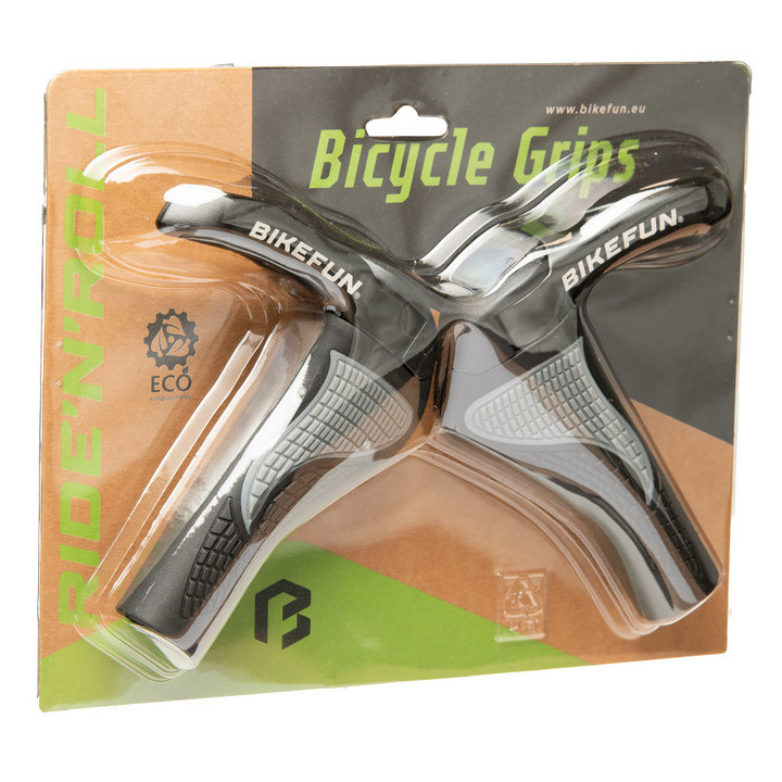 Mânșoane BIKEFUN ERGO 2TONE LOCK ON GP-3 130mm