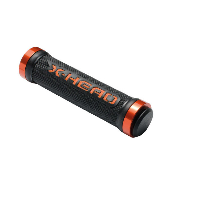 Manşon BIKEFUN X-HEAD LOCK ON 130mm negru-portocalie