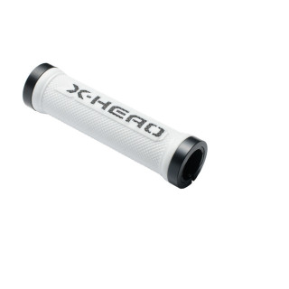 Mânșon BIKEFUN X-HEAD LOCK ON 130mm alb-negru