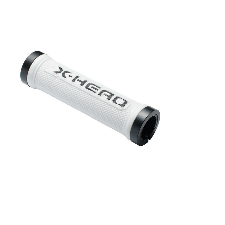 Mânșon BIKEFUN X-HEAD LOCK ON 130mm alb-negru