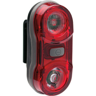 Far Stop Bicicletă BIKEFUN TWIN 2 LED Roșu JY-596