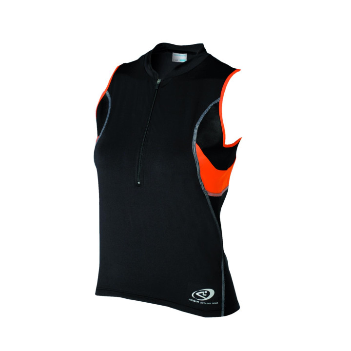 Tricou Shimano Indoor fără mâneci femei negru