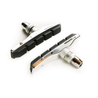 Saboți Frână BIKEFUN MTB 72mm Cartridge Argintiu
