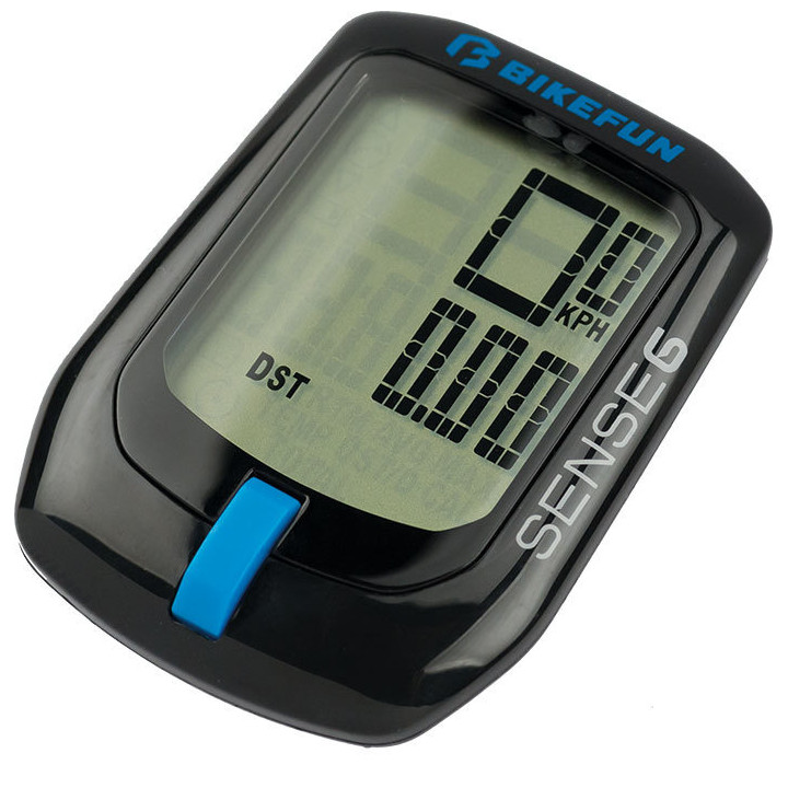Computer BIKEFUN SENSE6 cu fir alb - Ciclocomputer