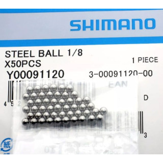 Bile Shimano Oțel 1/8" 50 buc - Piese ciclism
