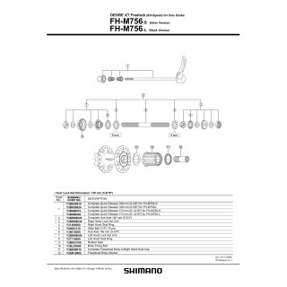 Bile Shimano Oțel 1/4" 18 buc