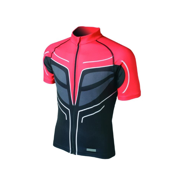 Tricou Shimano Print 2 Mânecă Scurtă Roșu