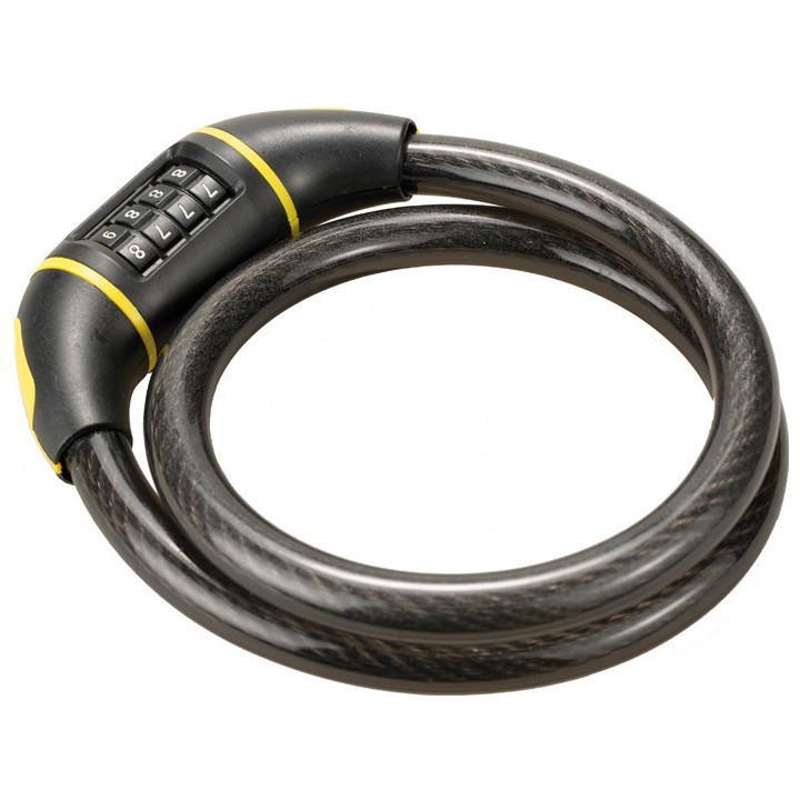Lacăt BIKEFUN Riddle 2 cu cifru 15x900 mm