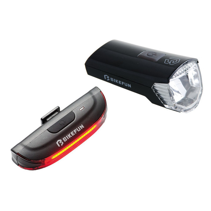Lumini Bicicletă BIKEFUN RAY II Set - Far 70 Lumen
