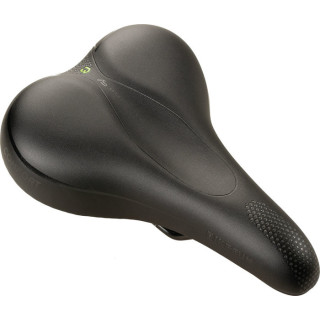 Șa BIKEFUN COMO Comfort Trekking Unisex Negru