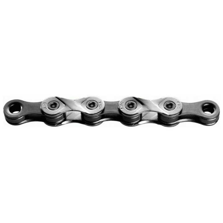 Lanț KMC X9 gri 1/2x11/128 114L - 9 viteze