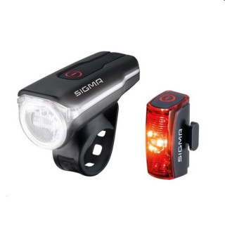 Lumină SIGMA AURA 60 USB + Infinity - Set Bicicletă