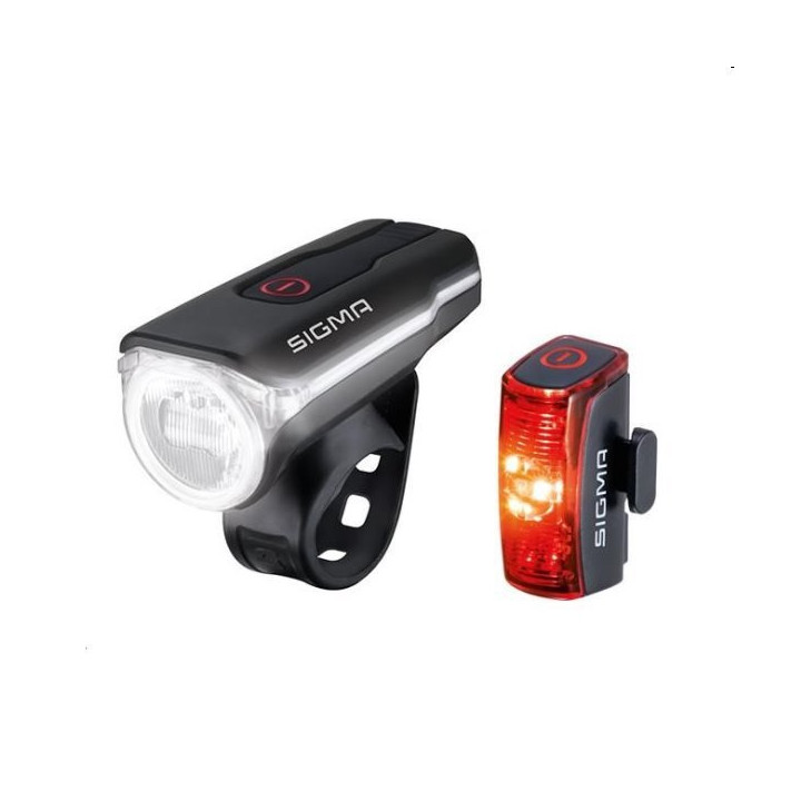 Lumină SIGMA AURA 60 USB + Infinity - Set Bicicletă