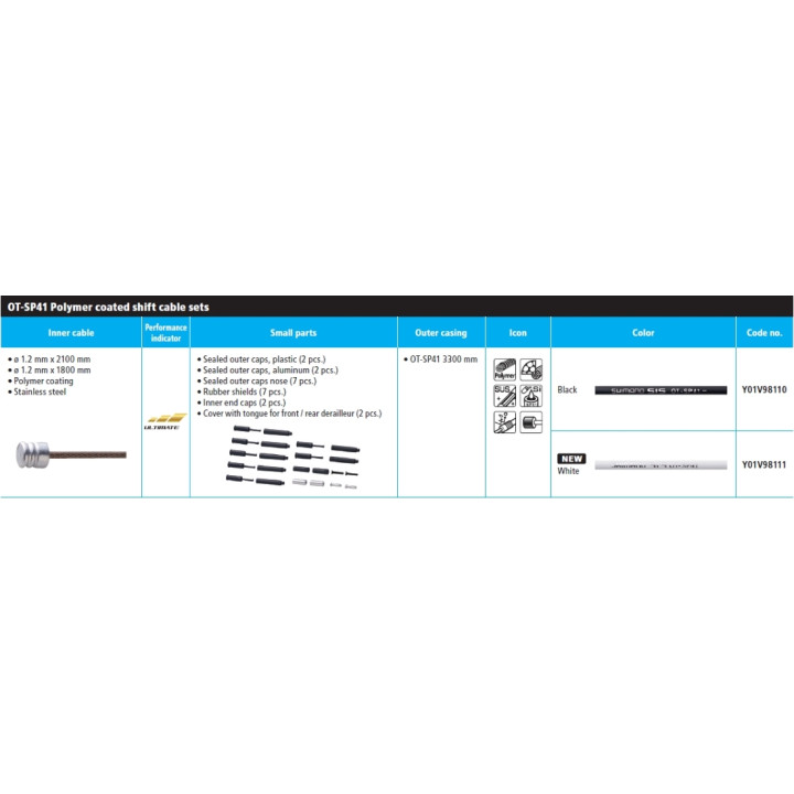 Cablu Schimbator Shimano XTR M9000 Polymer