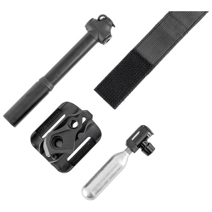 Mini-pompă CO2 MERIDA Trail-Mount 2in1 - 18,5 cm