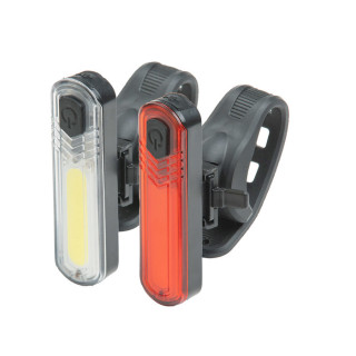 Lumini Bicicletă BIKEFUN SPARK Set JY-6056 Reîncărcabile
