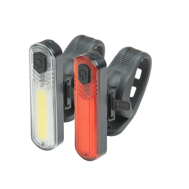 Lumini Bicicletă BIKEFUN SPARK Set JY-6056 Reîncărcabile