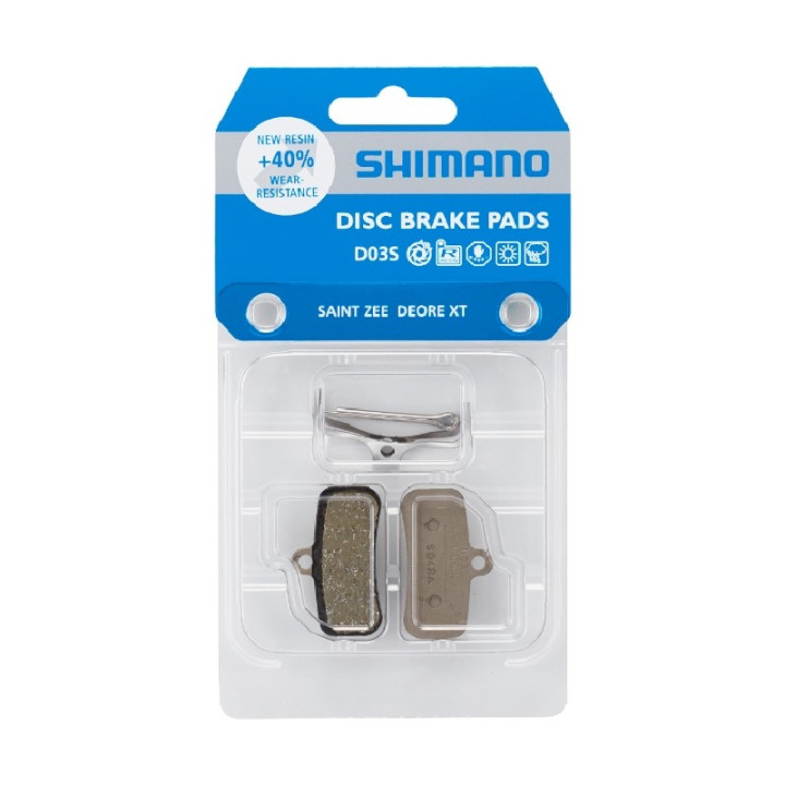 Plăcuțe Frână Shimano D03S-RX Cu Arc și Split Pin