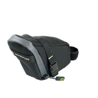 Geantă șa BIKEFUN ZIPPER M – 600D rPET hidrofobizat