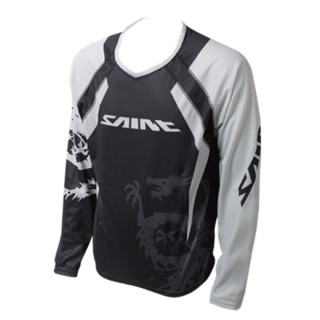 Tricou Shimano Saint Mânecă Lungă Negru/Titanium